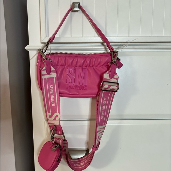 Steve Madden Bags Steve Madden Hot Pink Crossbody Poshmark
